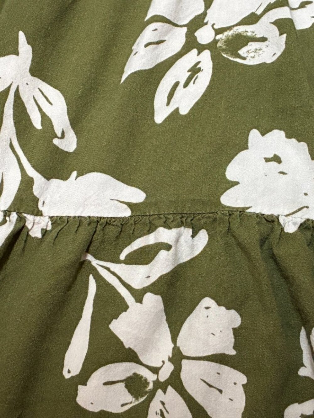 Green and White Floral Sonoma Dress - Picture 8 of 8